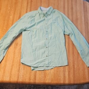 Men's Classic Mint Green Dress Shirt